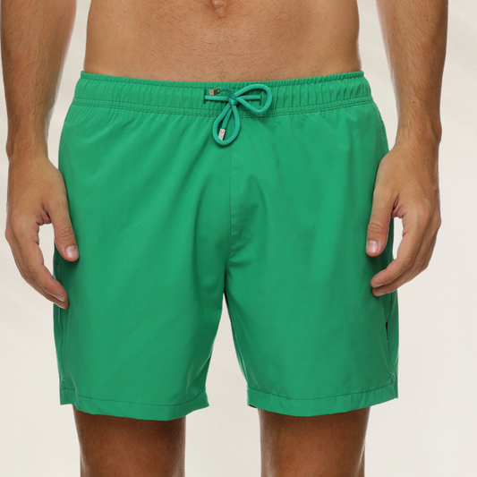 John Frank Men's Swimming Trunks – Premium Comfort Green
