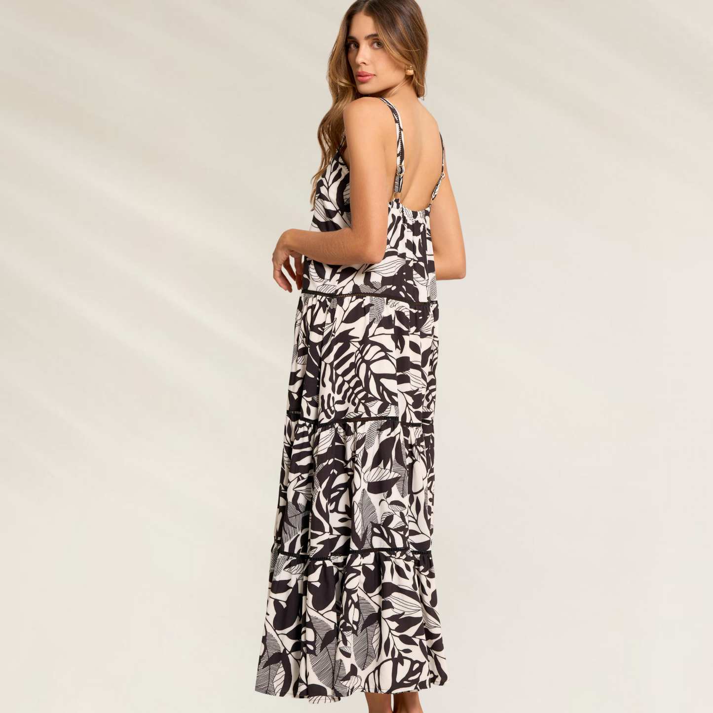 Vestido Longo Cosita Linda com Detalhes Artesanais