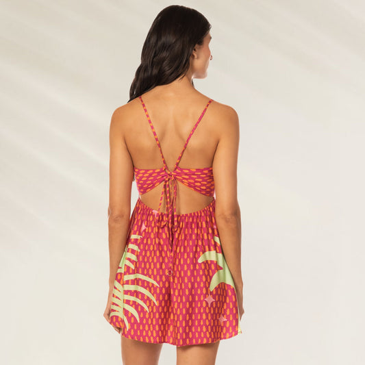 Vestido Curto Funky Palms Elaria