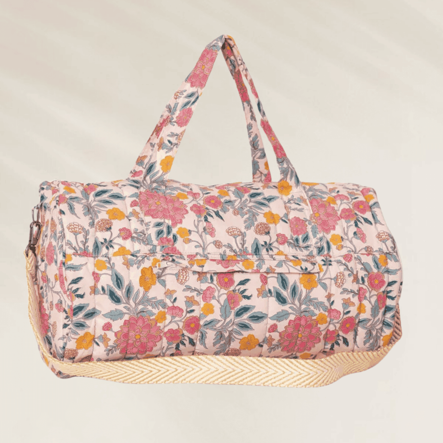 Saco de Praia Maaji com Estampa Floral Colorida e Alças Ajustáveis para Verão