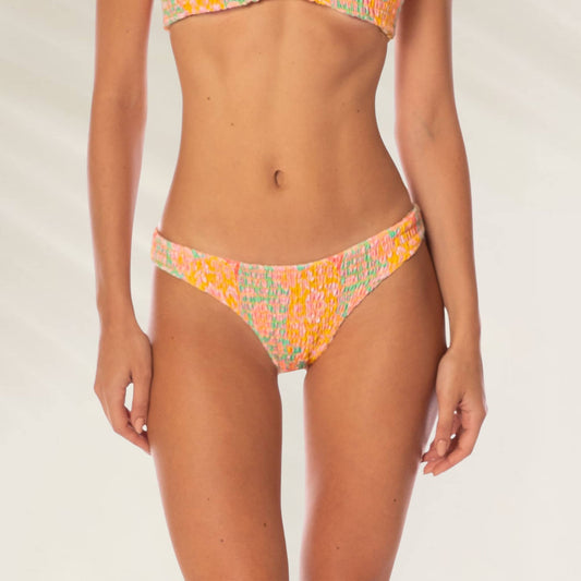 Cueca de Biquíni Arabian Nights Flirt da Maaji com estampa colorida e design moderno