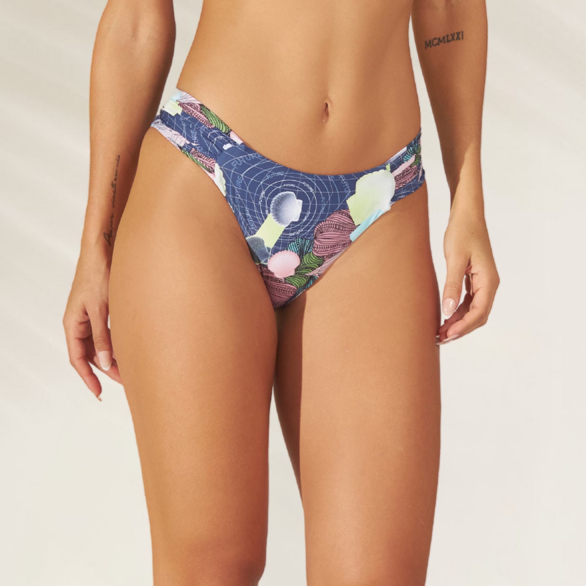 Cueca corte médio com Fio Duplo – Best Seller da Debrisa em estampa vibrante com conforto ideal