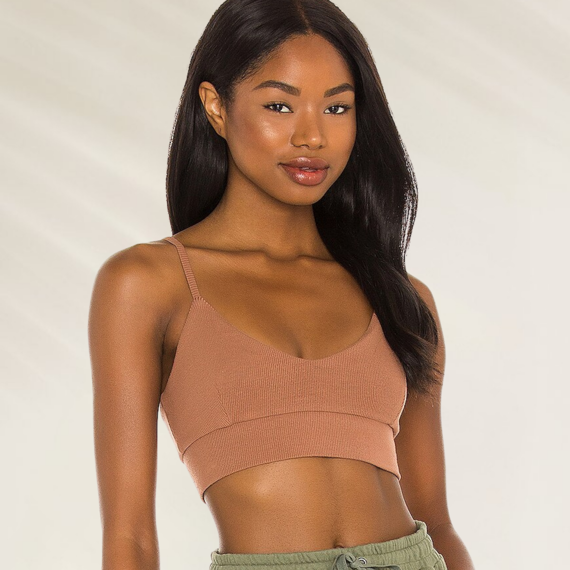 Top Loungewear Maaji em Modal – Conforto Premium em tom terroso, ideal para relaxar com estilo.