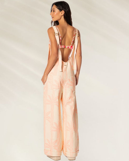 Macacão Tropical Multicor da Maaji com alças ajustáveis e design leve, ideal para clima quente