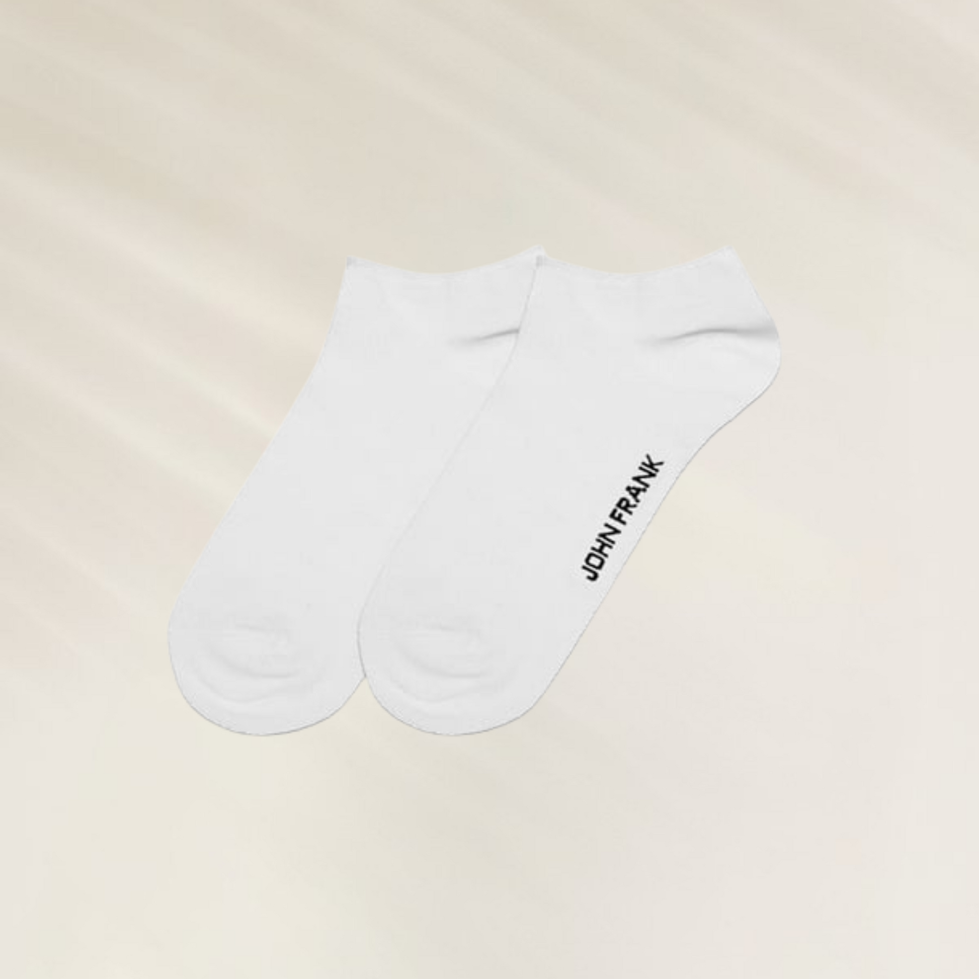 Meias Curtas Masculinas John Frank – Cinza e Branco, confortáveis e elegantes para o uso diário.