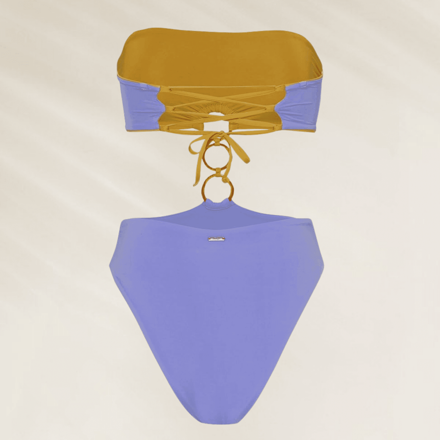 Triquíni Maaji azul com estampa vibrante e detalhes modernos para verão estiloso