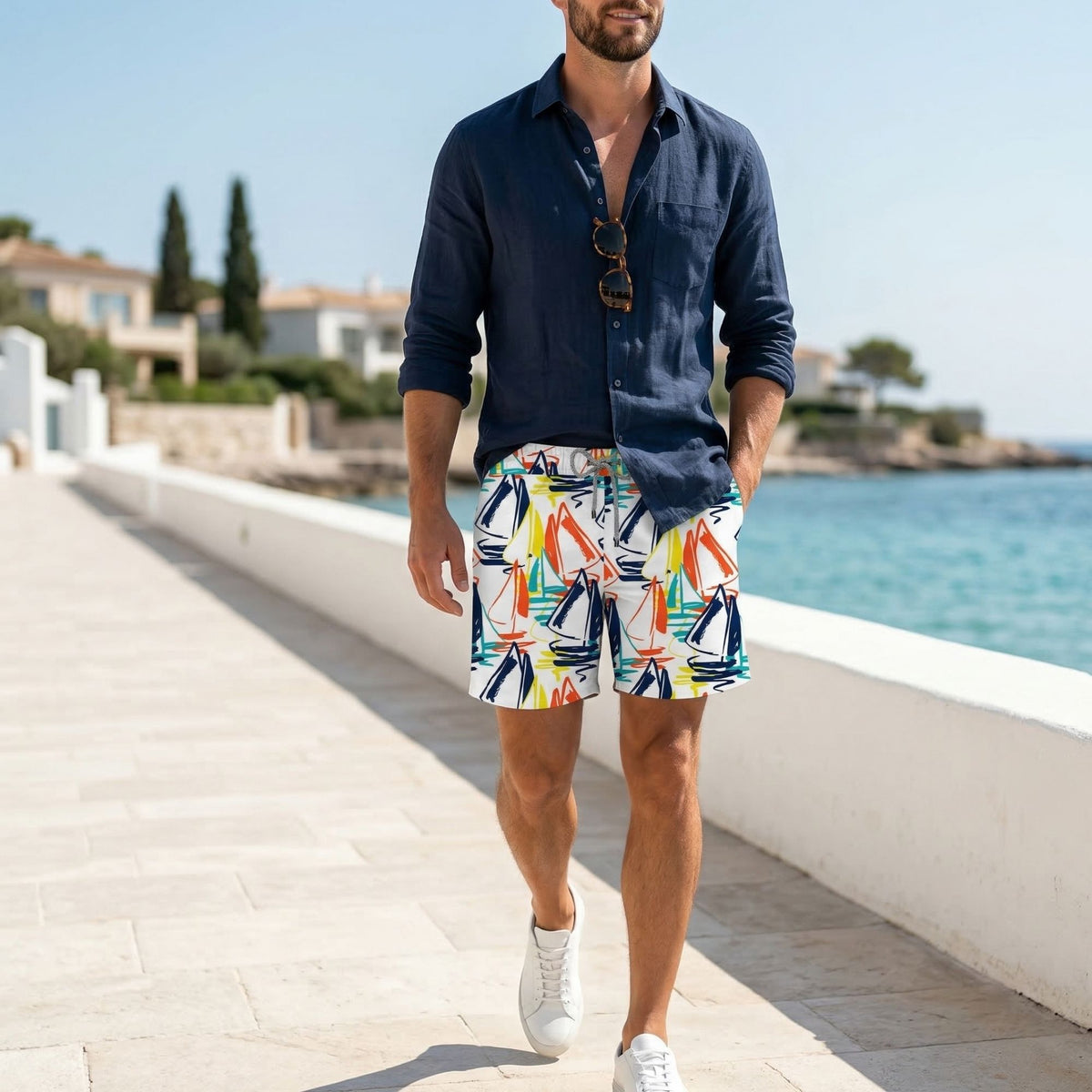 Calção de Banho Homem Navegar — em destaque 2