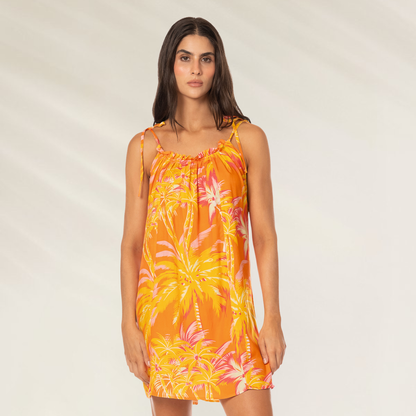 Vestido Curto Golden Swell