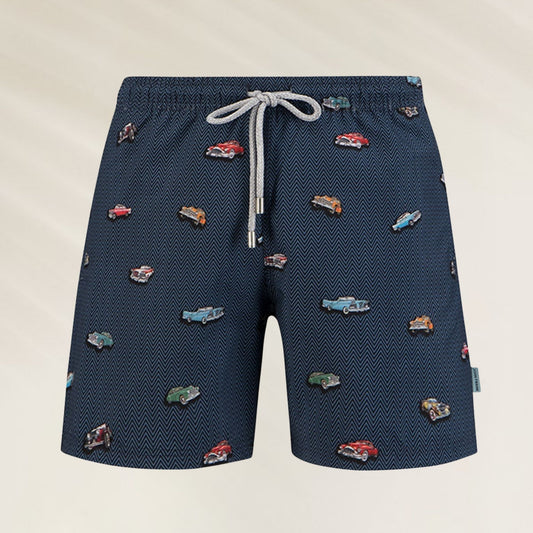Short de bain « Voiture rétro » – John Frank