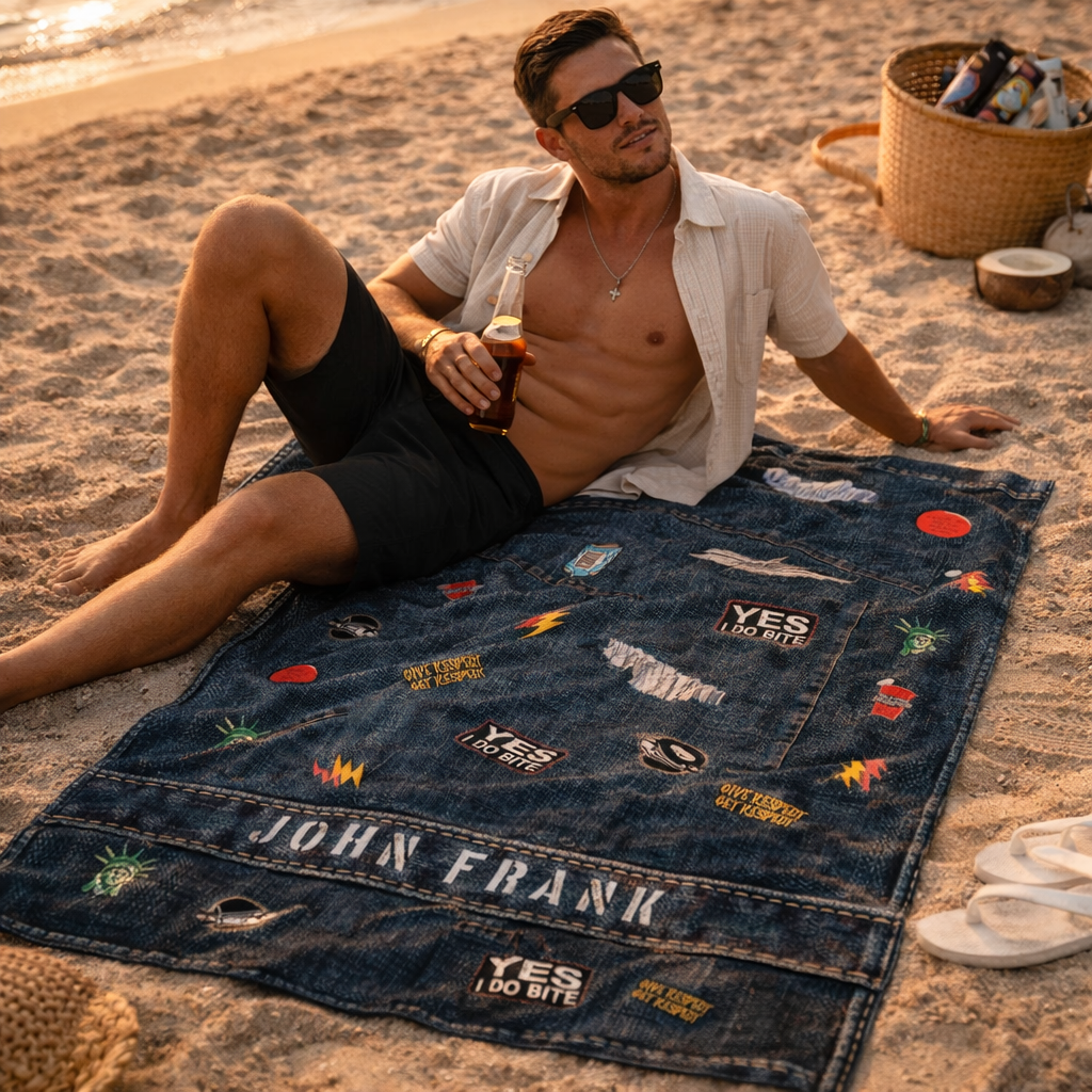 Toalha de Praia Ripped — em destaque 2