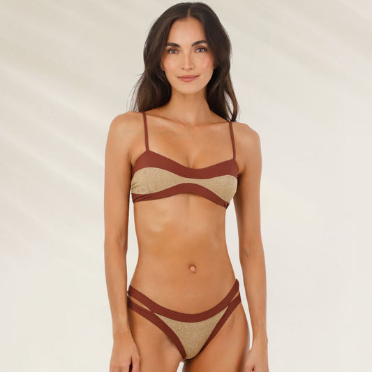 Top Halo Gold Red Color Blend