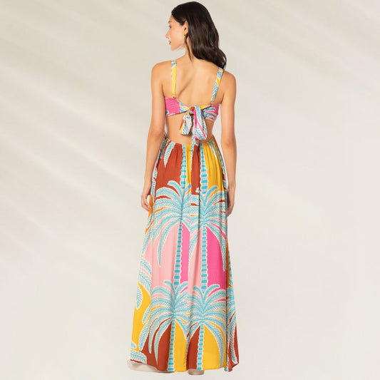Robe longue Jungle Whisper Anahi