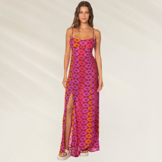 Vestido Longo Eternal Sunset Lupine