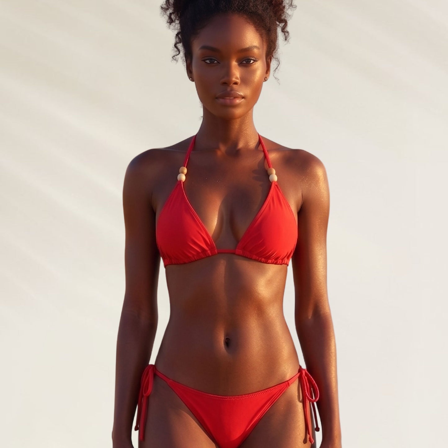 Biquíni Completo Mia Vermelho Premium da Kalua com design elegante e ajuste perfeito para o verão