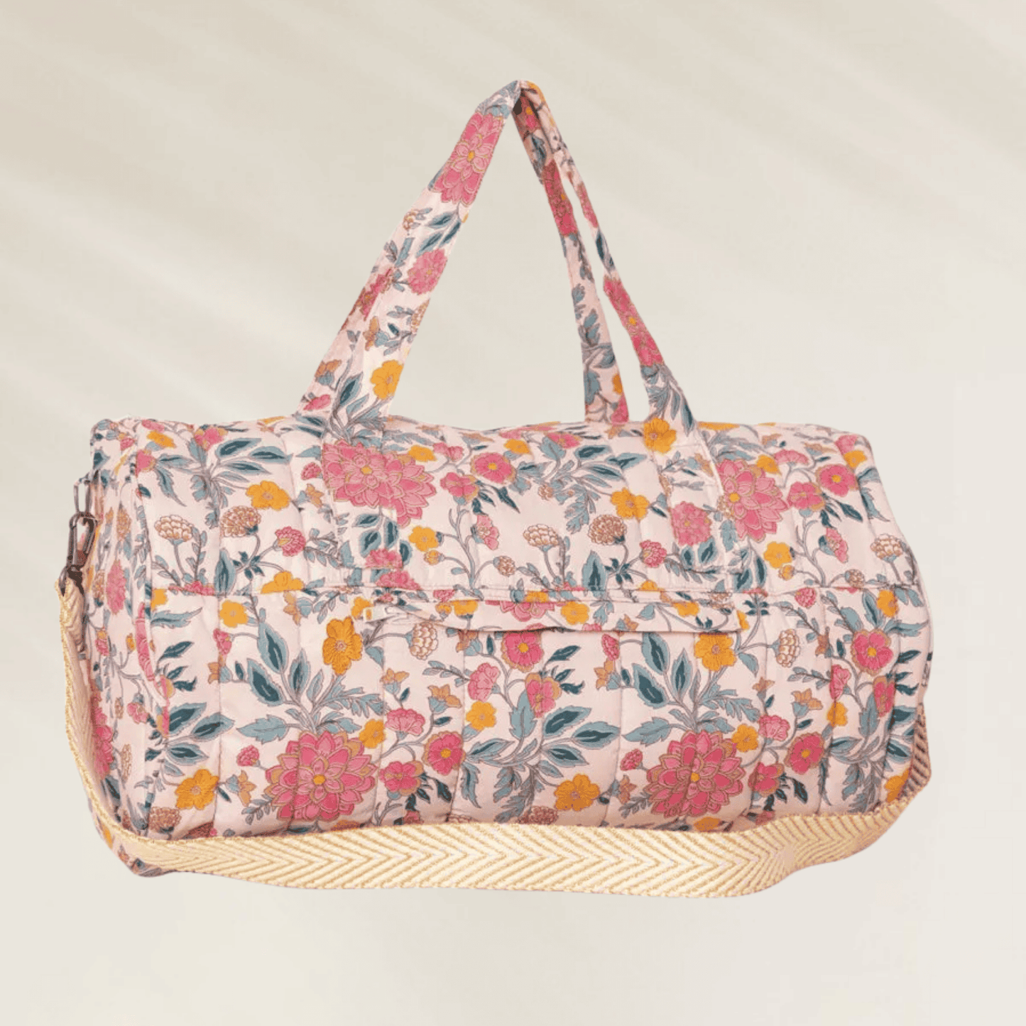 Saco de Praia Maaji com Estampa Floral Colorida e Alças Ajustáveis para Verão