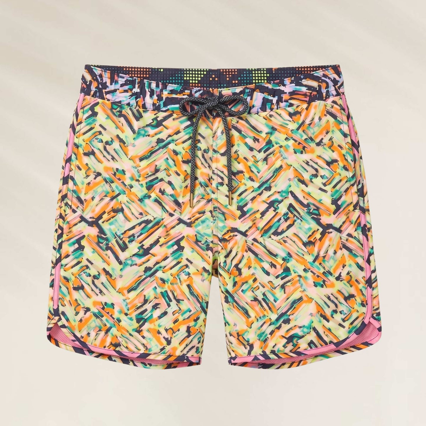 Calção de banho masculino Maaji com estampa Surf Print vibrante e ajuste confortável