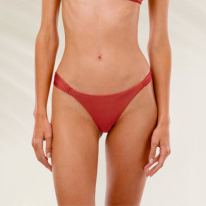Cueca de Biquíni Asa Delta Terracota da marca Malai com design elegante e moderno