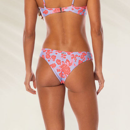 Cueca de Biquíni Lavender Dream Iconic da Maaji com estampa colorida e acabamento confortável