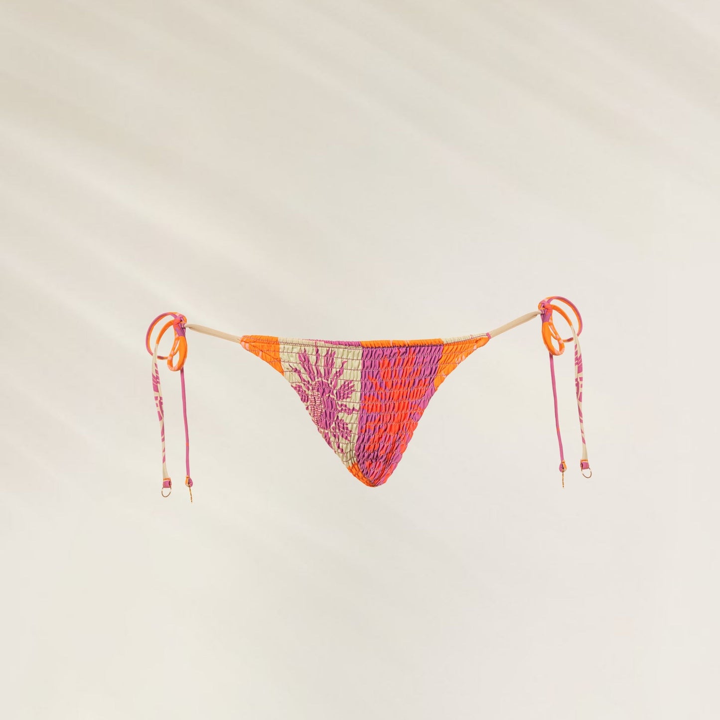 Cueca de Biquíni Patch Play Sunflash da Maaji com design colorido e alças ajustáveis