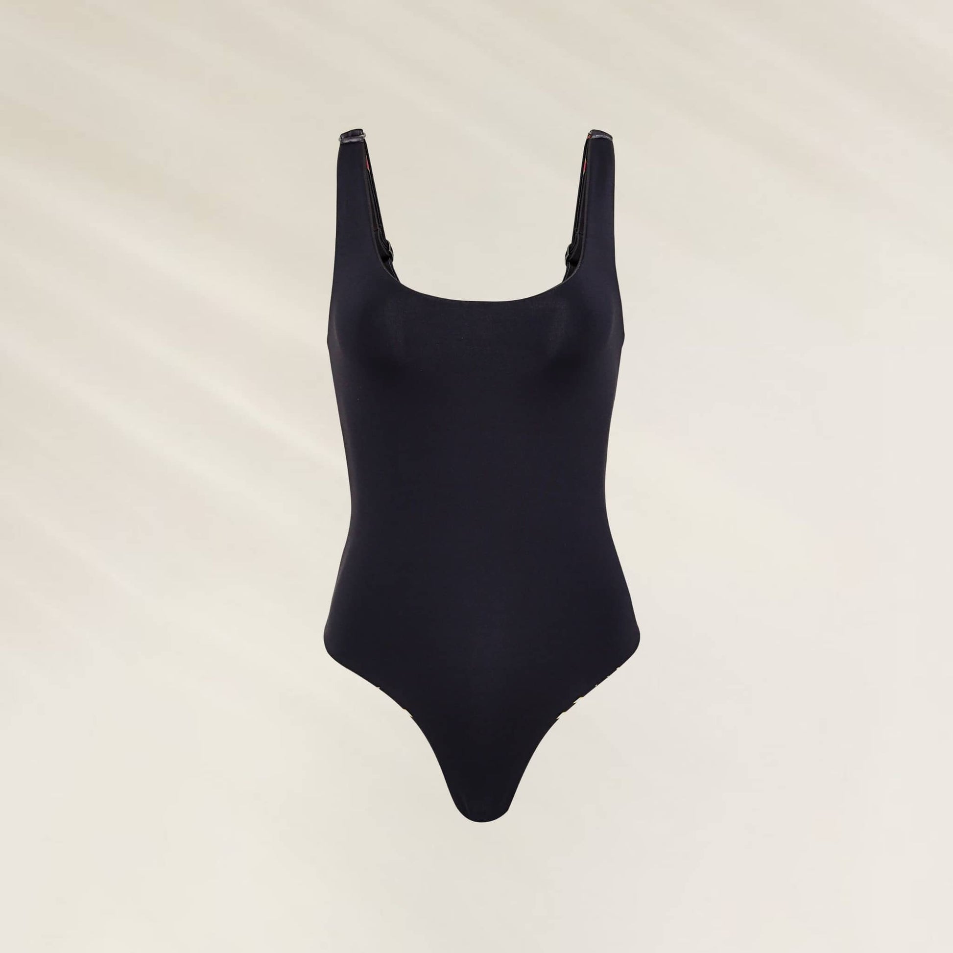 Fato de Banho Elliot Flamingo Night da Maaji em estilo clássico com alças ajustáveis