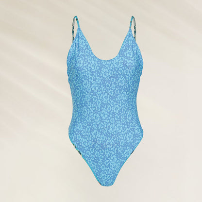 Fato de Banho Reversível Pacific Breeze da Maaji em azul estampado, ideal para dias de sol e piscina