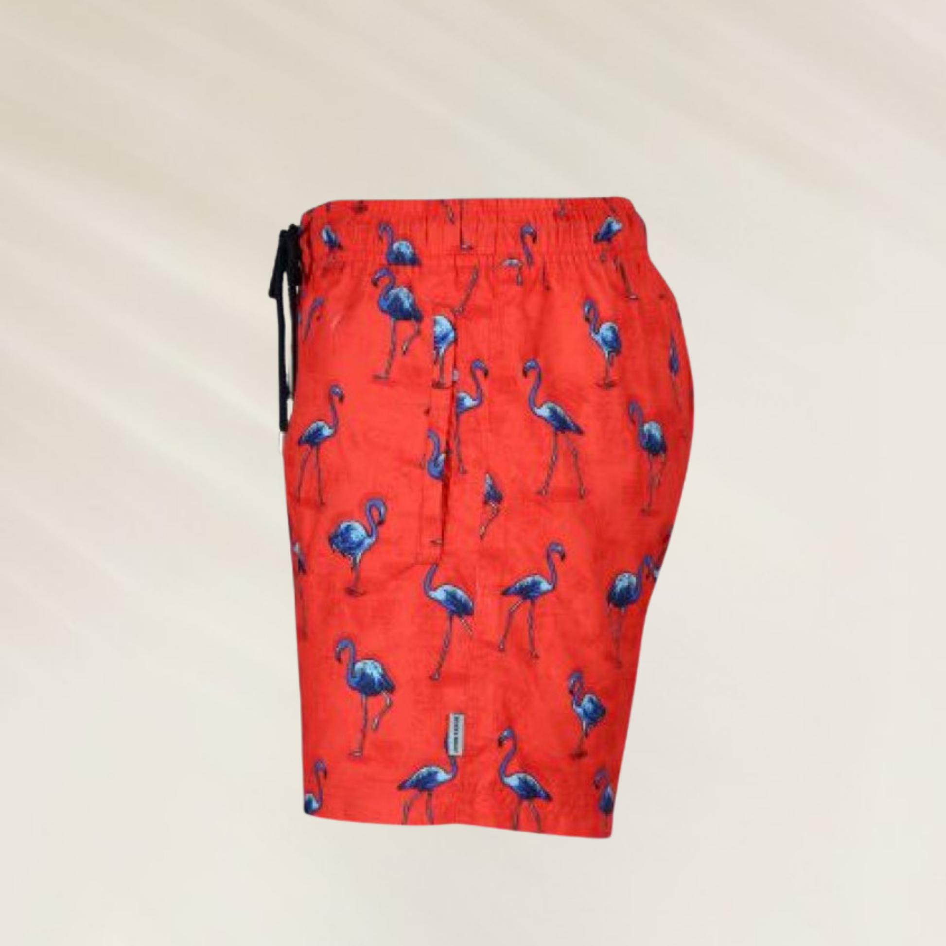 Calção de Banho Homem John Frank Flamingo Red – Conforto Premium em padrão florido para verão